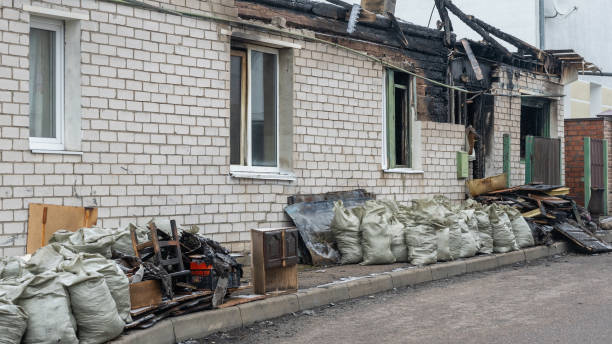 Professional Smoke Damage Removal technician working in Milaca, MN